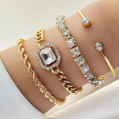 Golden Layered Bracelet