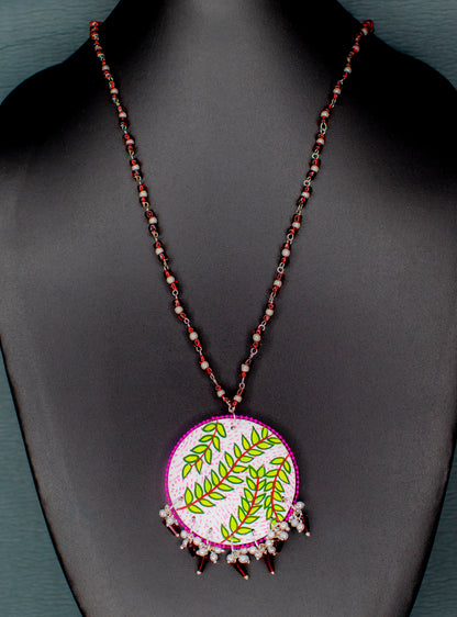 Paras Necklace, Handpainted : Handmade