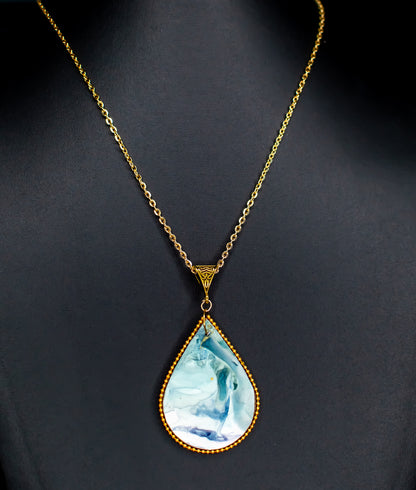 Fluid Necklace : Handmade