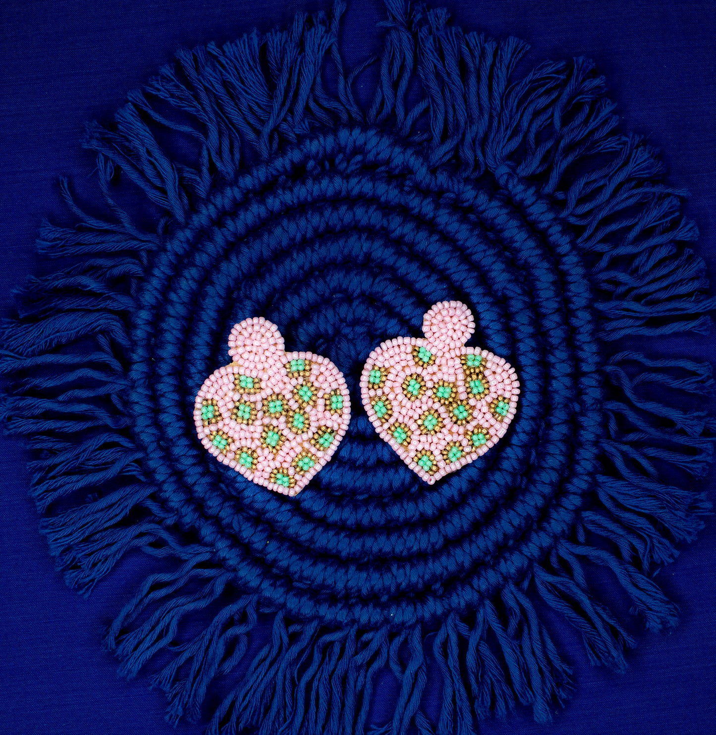 Naaz Embroidered Earrings : Handmade