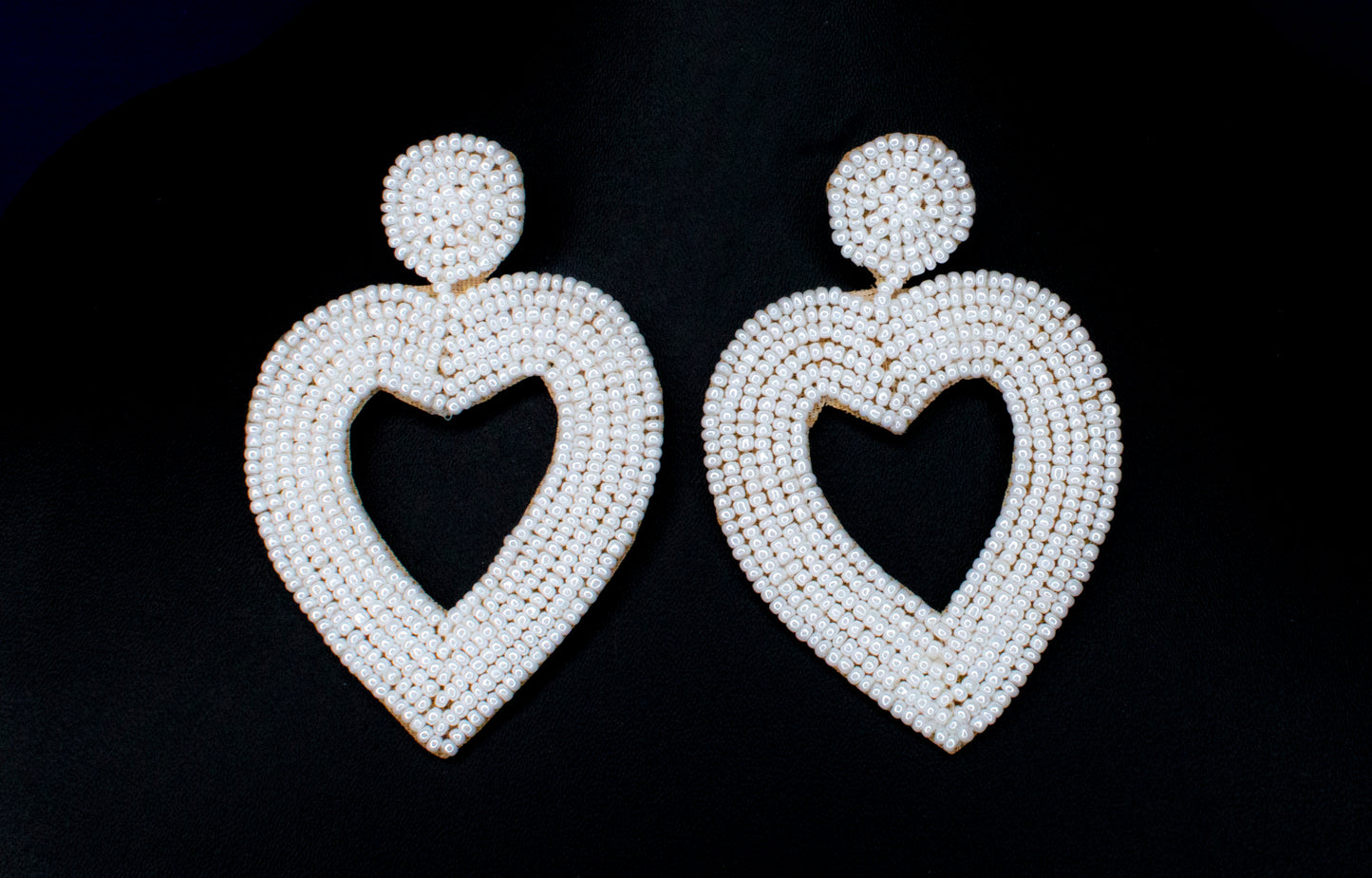 Divnity Embroidered Earrings : Handmade