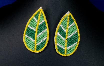 Prachi Embroidered Earrings : Handmade