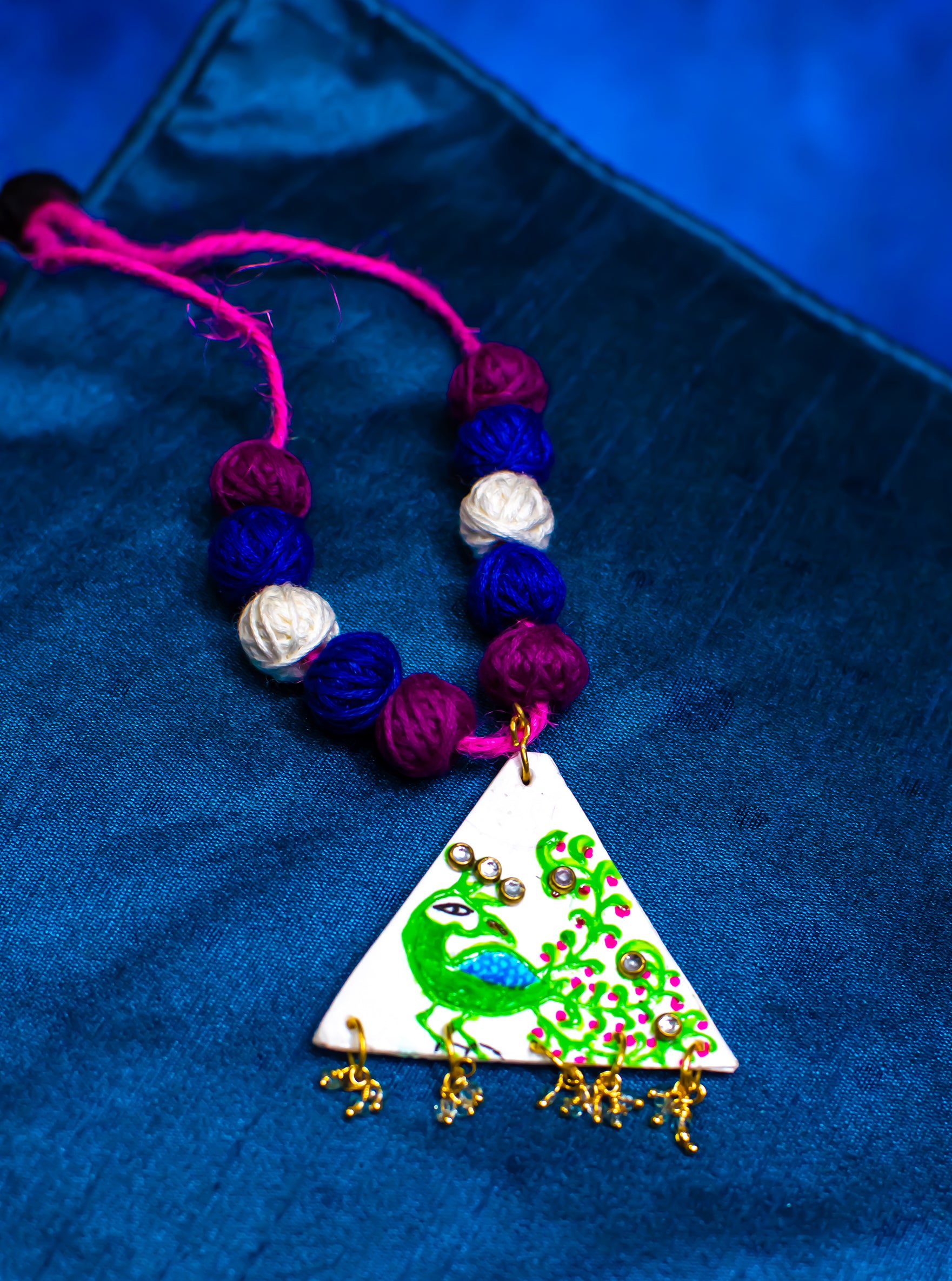 Handmade Jewellery - Handpainted Necklace Set