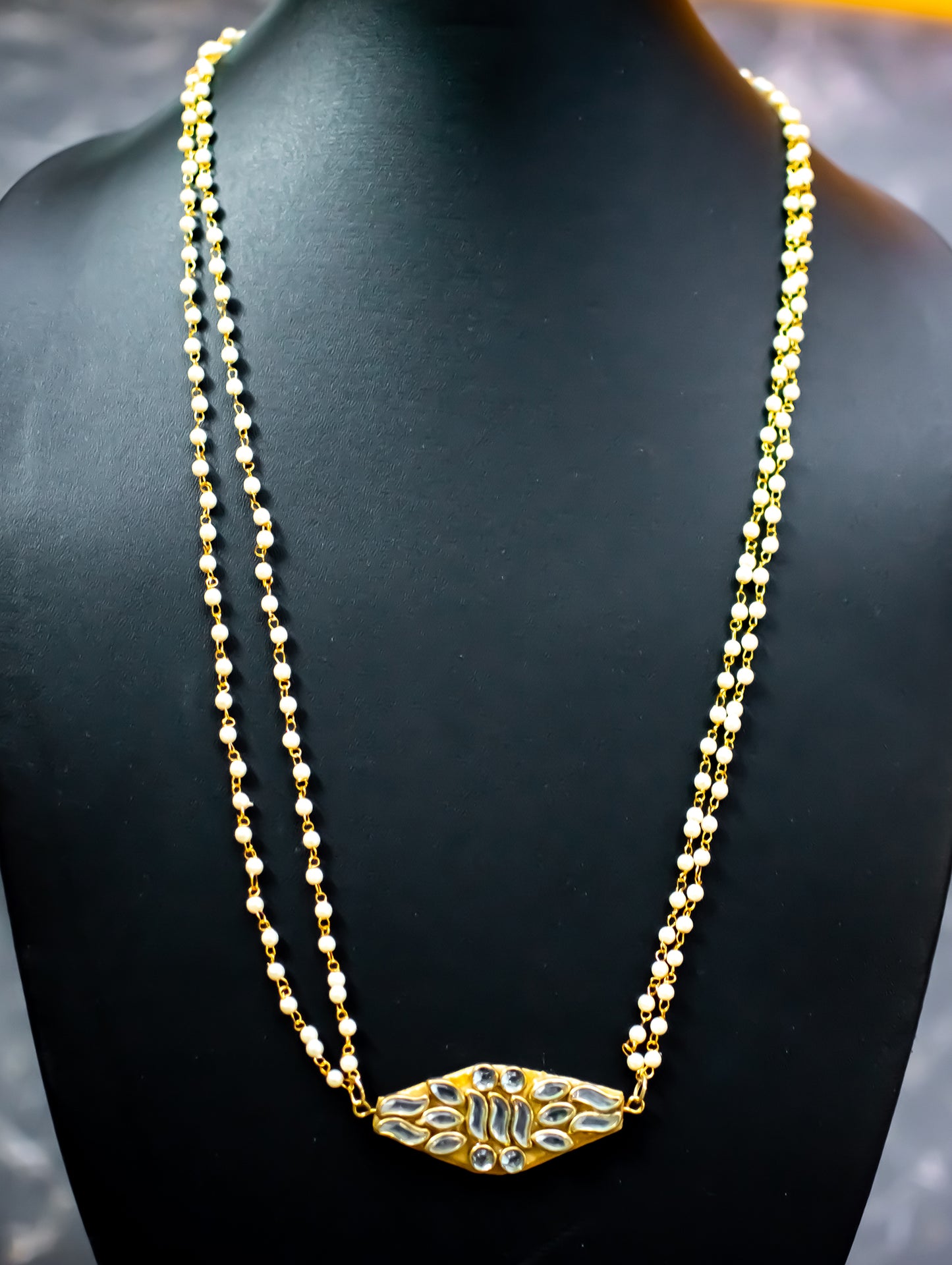 Handmade Jewellery - Kundan Necklace